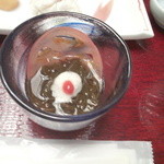 天ぷら 左膳 - もずく酢