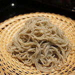 2皿目の手挽きのそば