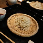 一如庵 - おそばの1皿目はもりそば