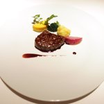 オザワ - ランチコース 5940円 の牛ヒレ肉のソテー 赤ワインソース