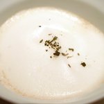 オザワ - ランチコース 5940円 のマッシュルームのスープ