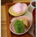 Cha no Yu Kichijoji Ten - わらび餅とモナカ