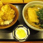 善作家 - ミニ天丼定食　2016.01.03