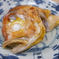 松川 - ぐじ（若狭湾でとれる甘鯛）の焼き浸し、これも出汁が美味しい