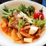 鉄板焼ステーキ 一ッ葉ミヤチク - ★サラダⅡ