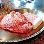 鉄板焼ステーキ 一ッ葉ミヤチク - ★宮崎県産和牛もも&ロース