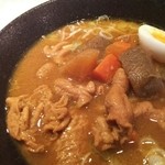 つなぎ - モツ味噌煮込み麺？