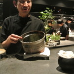 フロリレージュ - 新しい釜で蕪