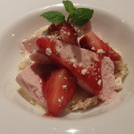 リストランテ サクラ - 2016.1 苺のセミフレッド