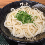 Hanamaru Udon - かけ中 240円