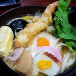 こがらや - 料理写真:上エビ鍋焼きうどん