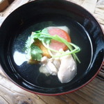 韻松亭 - お雑煮。