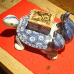 韻松亭 - 入口にあったお香。