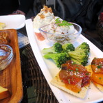 スモキチ - おまかせ前菜3種盛り￥580