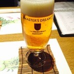 どおぞの - 生ビール♪