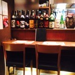 どおぞの - カウンター席