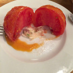 つばめグリル - トマトのサラダ②