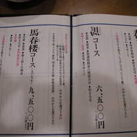 馬春楼 北新地総本店 - 馬春楼コースを注文