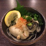 海鮮かき焼かくれ家 - 酢牡蠣☆