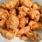 宮内商店 - カラッと揚がってます。１５００円分、４人で食べます。