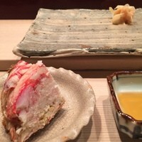 銀座 鮨 かねさか 本店 - 毛ガニのミルフィーユ