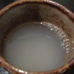 山風 - H28.01　お茶の代わりに蕎麦湯