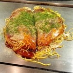 Teppanyaokonomiyaki - 尾道焼き