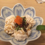 海物 山物 - ぷりっぷりっの白子ポン酢