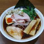 寿製麺 よしかわ - 煮干しそば(黒)