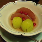 夜がらす山荘　長多喜 - 洋梨のコンポート