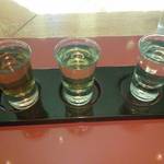 酒茶論 - 古酒3種飲み比べ。