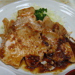 お食事 まるやま - ロース生姜焼セット