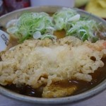 うどんのいなや - カレーうどん+ねぎ、えび天