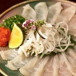 Fugu (sashimi or chili)