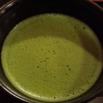 紫野 和久傳 - お抹茶。ただ、苦いだけではない。深い甘味がある。