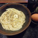 手打十段 うどんバカ一代 - 釜バターうどん（小）