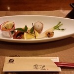 別府鉄輪温泉 おやど湯の丘 - 前菜