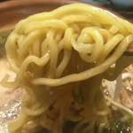 ひら石 - かん水無し 卵無使用の麺