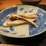 旬席 鈴江 - 松茸焼き完成