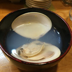 きく家 - 201601再訪 蛤のお吸い物