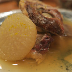 旬席 鈴江 - 炊き合わせ（煮物）　ズームアップ