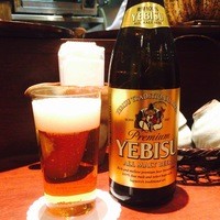 はな柳 - 瓶ビールしか置いてません。800円(･_･;