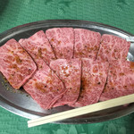 焼肉 はせ川 - ザブトン１５８０円