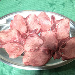 焼肉 はせ川 - 上タン９８０円