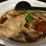 麺屋わっしょい - 男の煮干し黒醤油（￥853）（'15/11 裏メニュー）