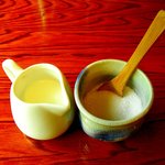 松籟庵 - ミルクと砂糖（紅茶用）