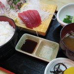 食事処 熱海 祇園 - 刺身3点定食