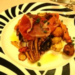 東京グリンツィング - 本日の前菜（キノコのソテーと生ハム）