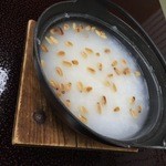 欽山 - 松の実が香ばしく美味しいお粥でした