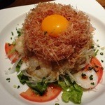 居酒屋 美濃家 - 札幌黄玉葱のフレッシュサラダ
            